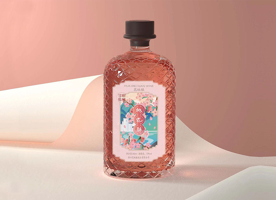 桃花醉（图ZMjk5NzQ1ODE2） - 包装 - 站酷设计师筱柒玥原创素材 - 站酷ZCOOL
