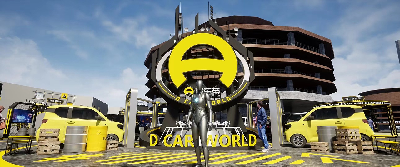 【UE5】一些做过得场景扔进虚幻5里面做个练习（图ZMzM1MDQ2NTY4） - 建筑/空间 - 站酷设计师柯博文1086原创素材 - 站酷ZCOOL