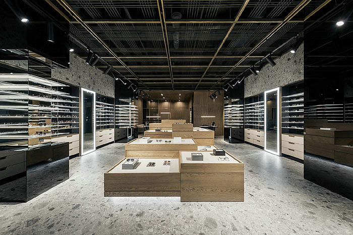 雁塔区300平米眼镜店装修案例