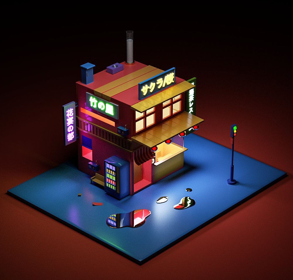 近期渲染合集（图ZMzAwNTM4MTcy） - 场景 - 站酷设计师李大满原创素材 - 站酷ZCOOL