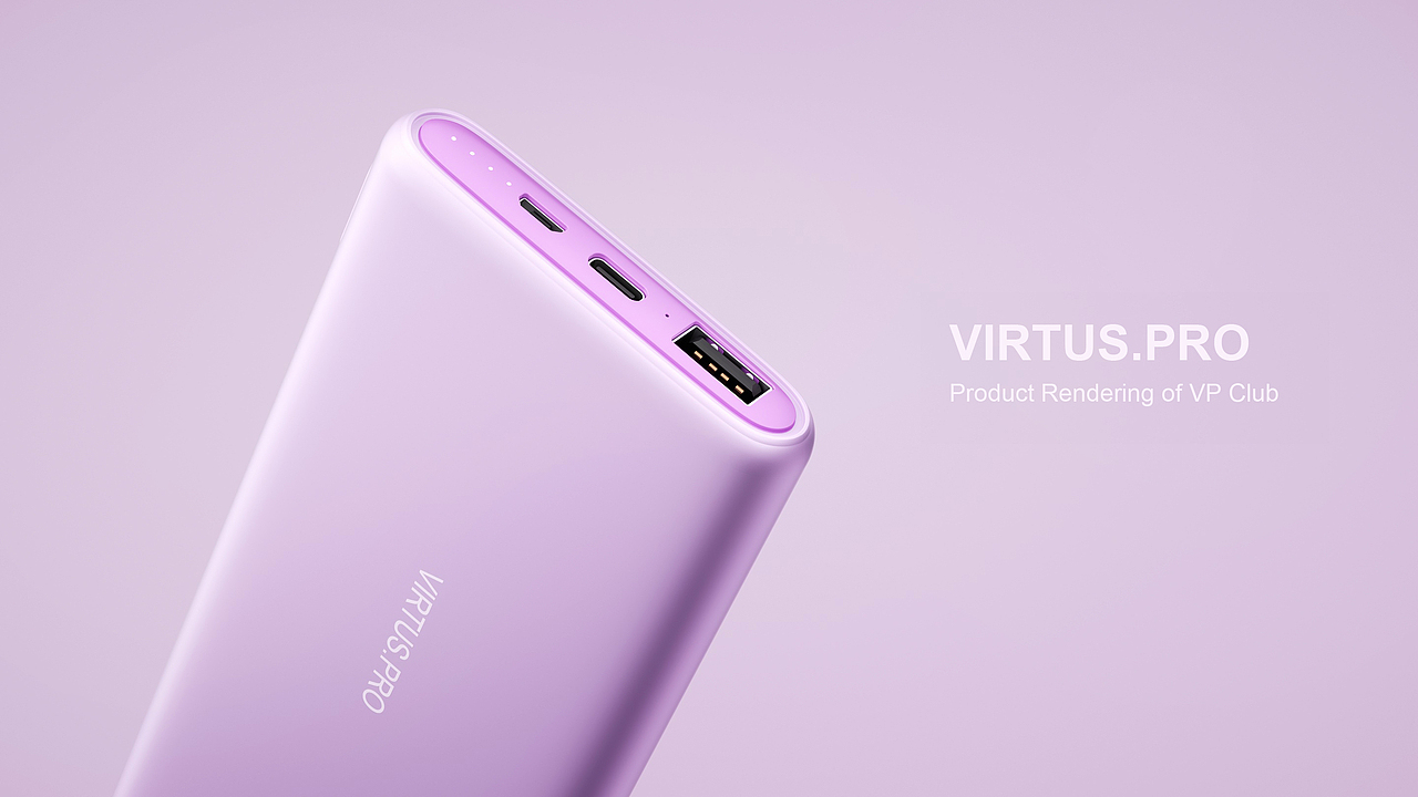 充电宝渲染【Virtus.Pro】（图ZMzE2NDY1NTI4） - 产品 - 站酷设计师独特之圣原创素材 - 站酷ZCOOL