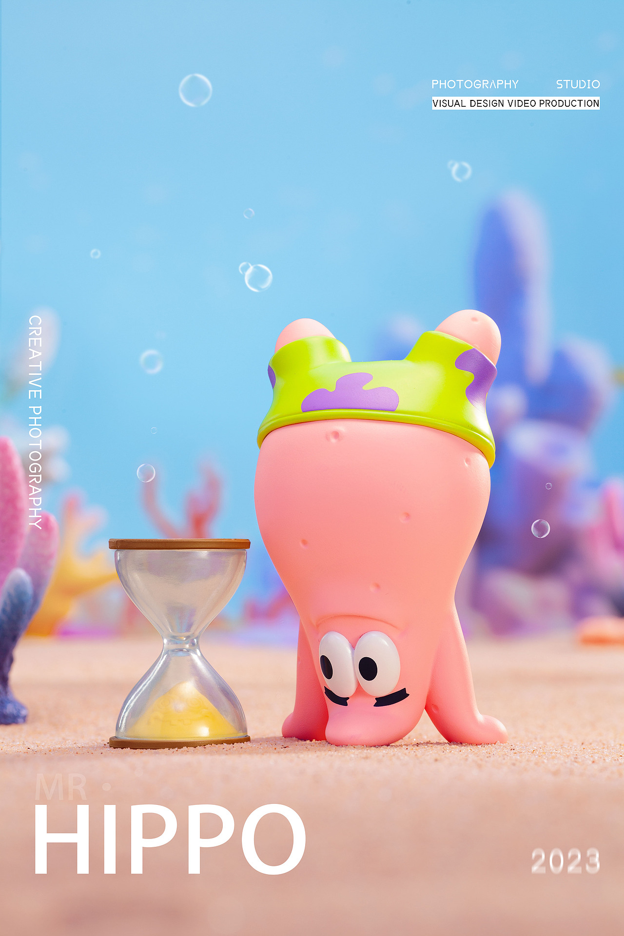 盲盒摄影-POP MART 海绵宝宝人生转场系列