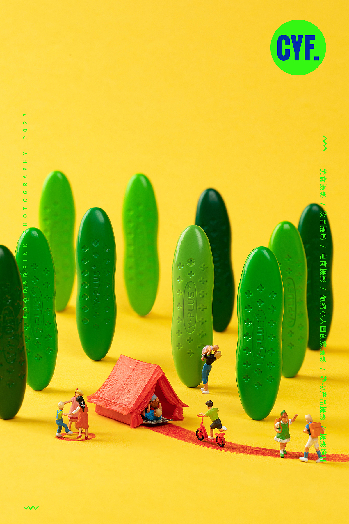 英国YPLUS蜡笔x缩微摄影~杭州摄影上海摄影电商摄影