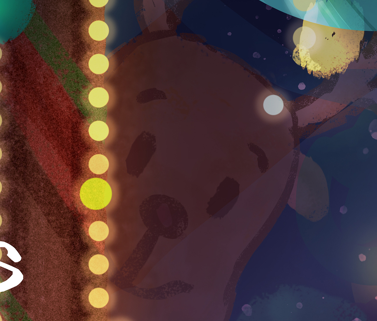 圣诞节——温暖的屋子和雪精灵（图ZMzYwODIwNjEy） - 儿童插画 - 站酷设计师梦圆爱画画原创素材 - 站酷ZCOOL