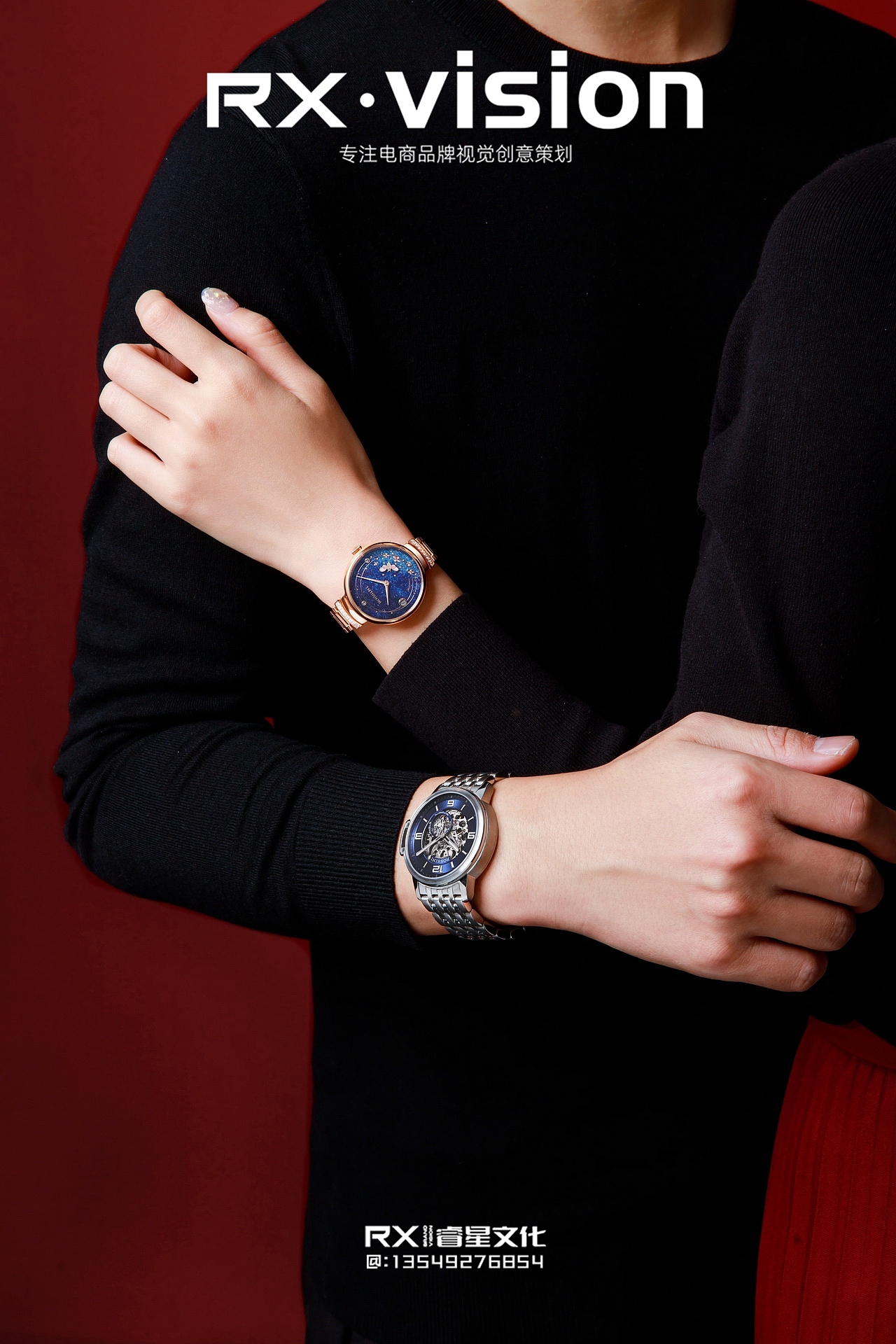 心之所向， 爱共此时 #手表系列（图ZMzM3MzM0Nzg4） - 时尚/艺术摄影 - 站酷设计师睿星文化Alice原创素材 - 站酷ZCOOL