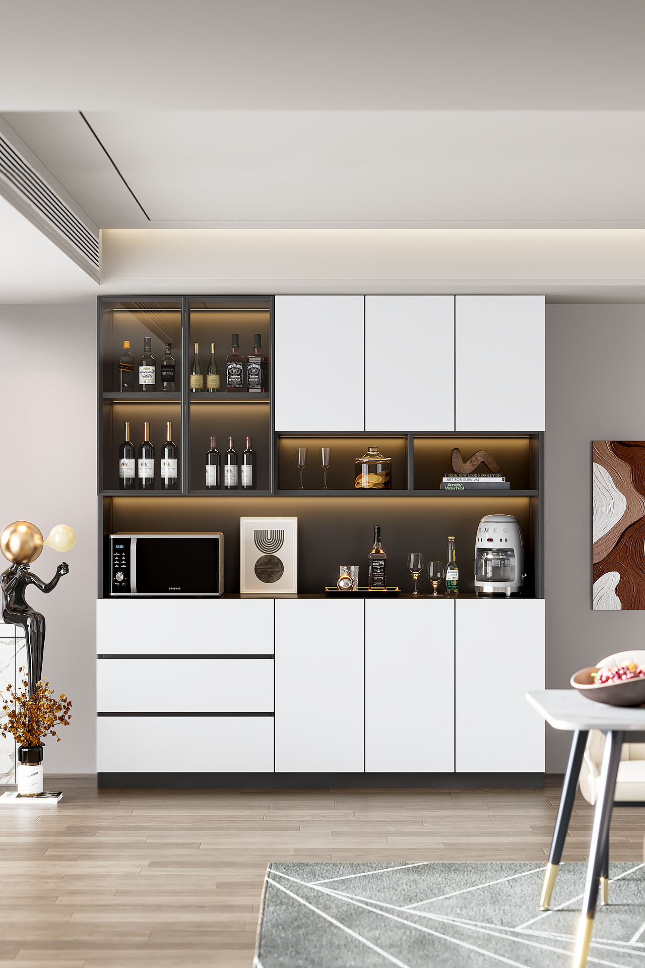 MAX/VR电商板式家具渲染