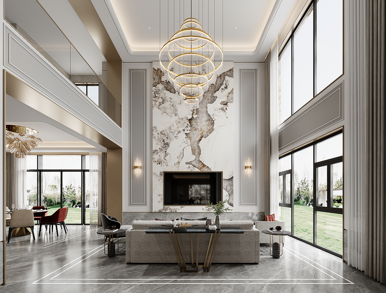 筋斗云效果图 别墅展示