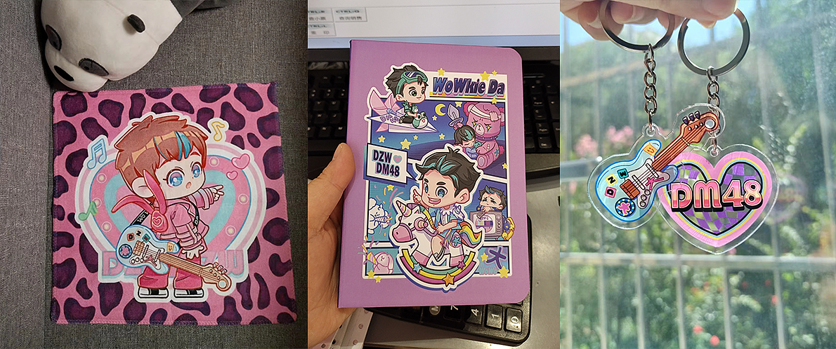 画了些Q版以及周边（图ZMzU3NzUxMDY4） - 商业插画 - 站酷设计师李响霓虹塔原创素材 - 站酷ZCOOL