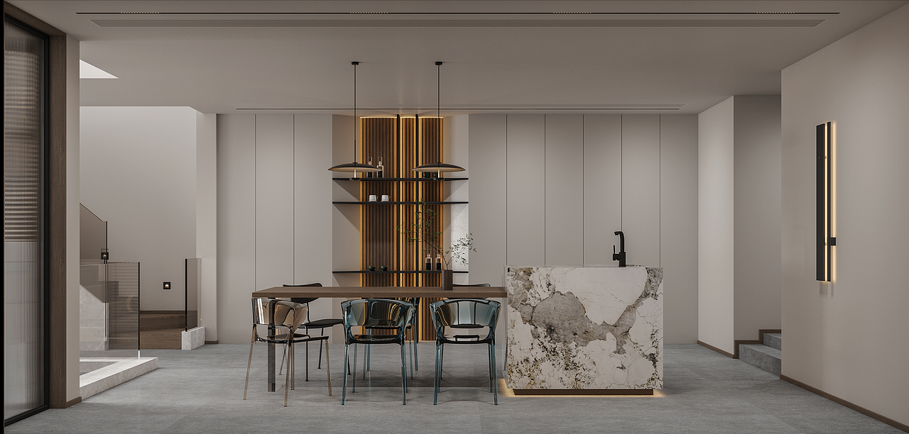 将今年最火的克莱因蓝融入家居设计中！（图ZMzAwODE1NDgw） - 家装设计 - 站酷设计师泓图Design原创素材 - 站酷ZCOOL