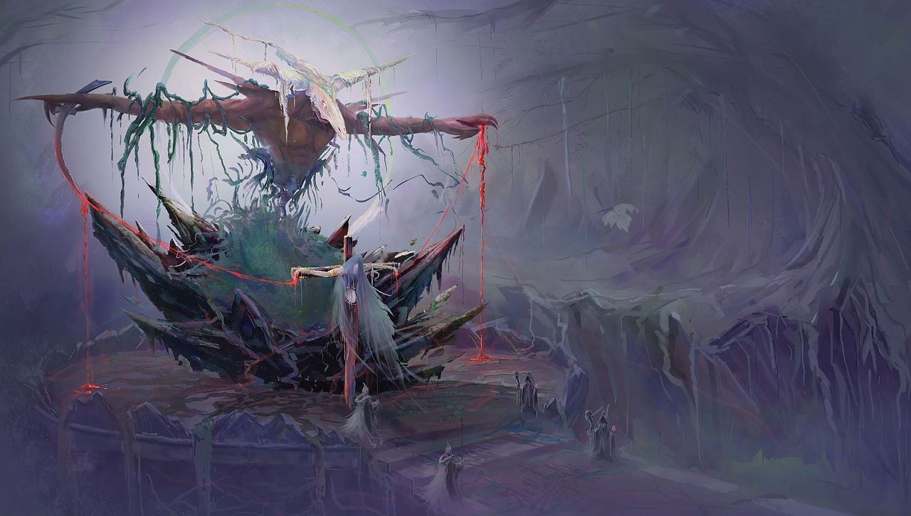 战歌起，王权立，神国崛起。（图ZMjk2ODk1NzQw） - 游戏原画 - 站酷设计师倒吊原创素材 - 站酷ZCOOL