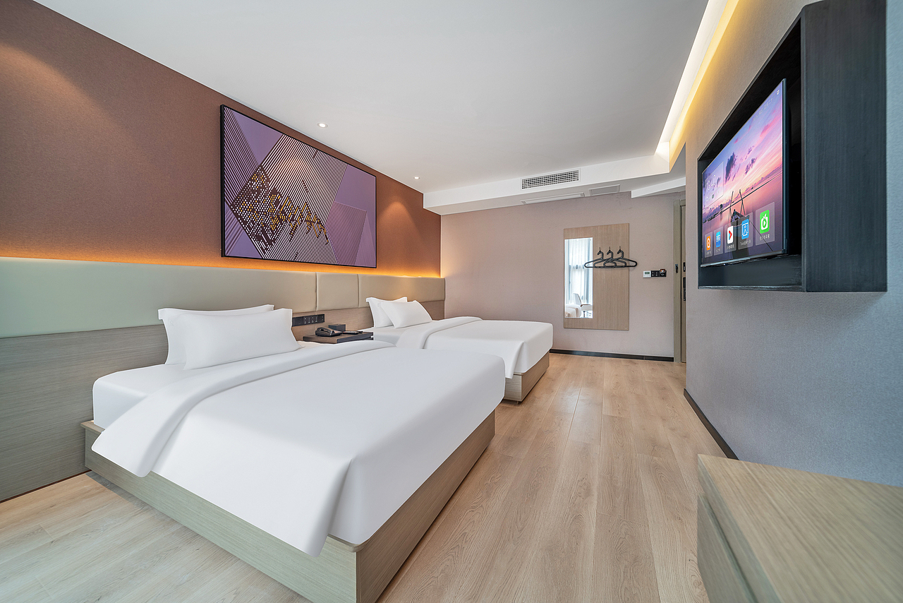 重庆市渝北区酒店拍摄|IU连锁酒店|酒店摄影