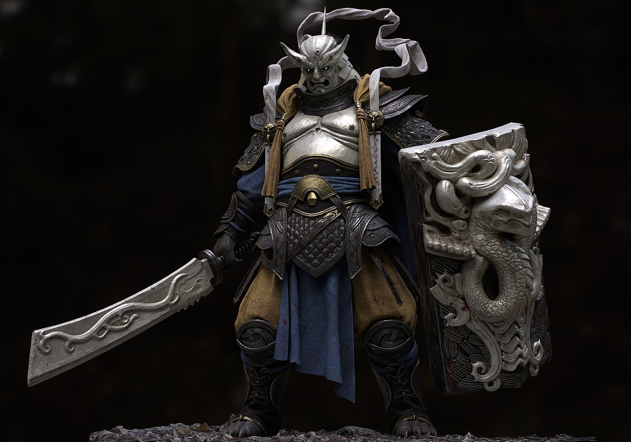 次时代游戏写实风格—学员作品（图ZMzYwMjYzNDg0） - 动画/影视 - 站酷设计师董超CG原创素材 - 站酷ZCOOL