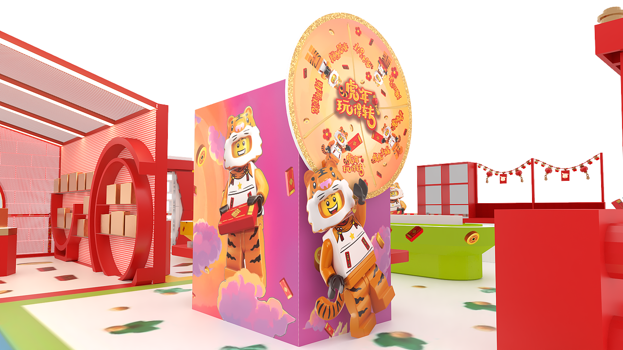 2021乐高新年全国巡展—lego-popup_cny