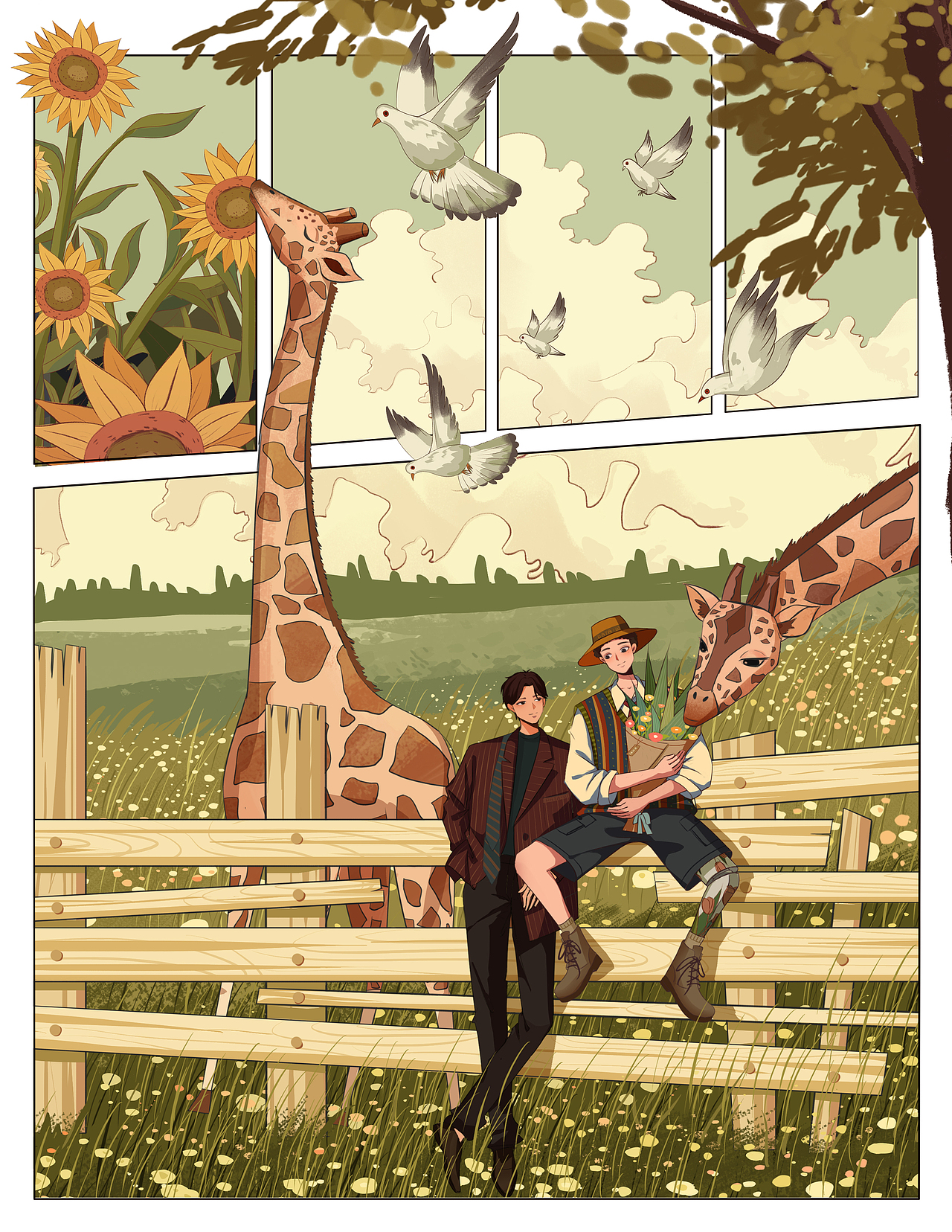 分镜插画合集5（图ZMzY5MTQ4NjA0） - 创作习作 - 站酷设计师香菜豆浆原创素材 - 站酷ZCOOL