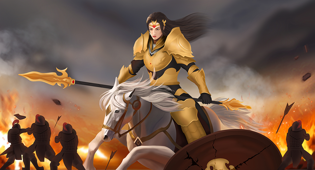 三國殺- 趙云 黃金甲（圖ZMzQ4MDgzMTY4） - 概念設定 - 站酷設計師秋天_Q原創(chuàng)素材 - 站酷ZCOOL