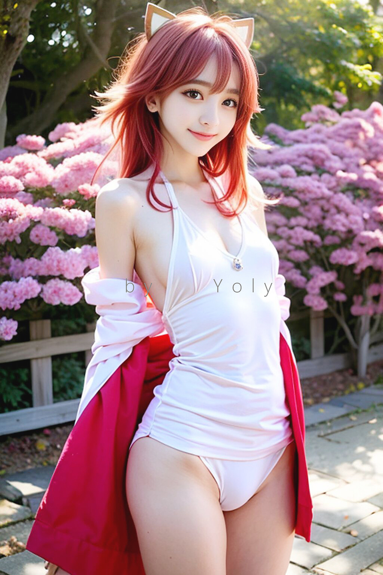 Yoly 莜莉 #119 原神 八重神子 cos（图ZMzMxMjQ4OTE2） - 人物/生物 - 站酷设计师yoly莜莉原创素材 - 站酷ZCOOL