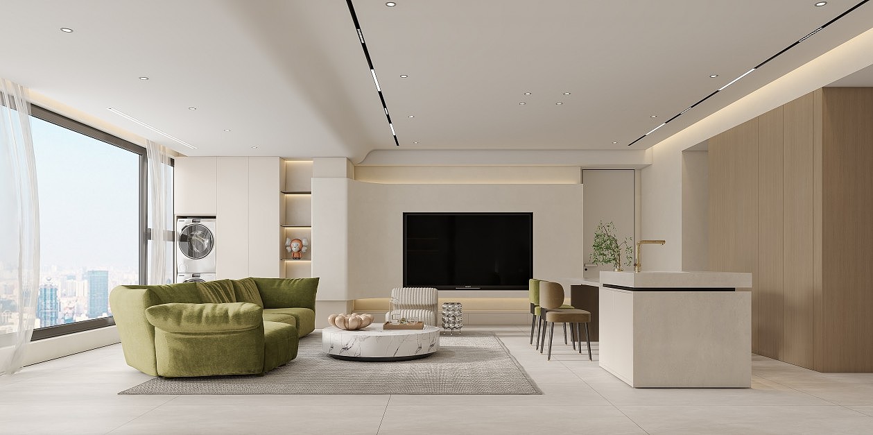 诧寂风客餐厅效果图表现