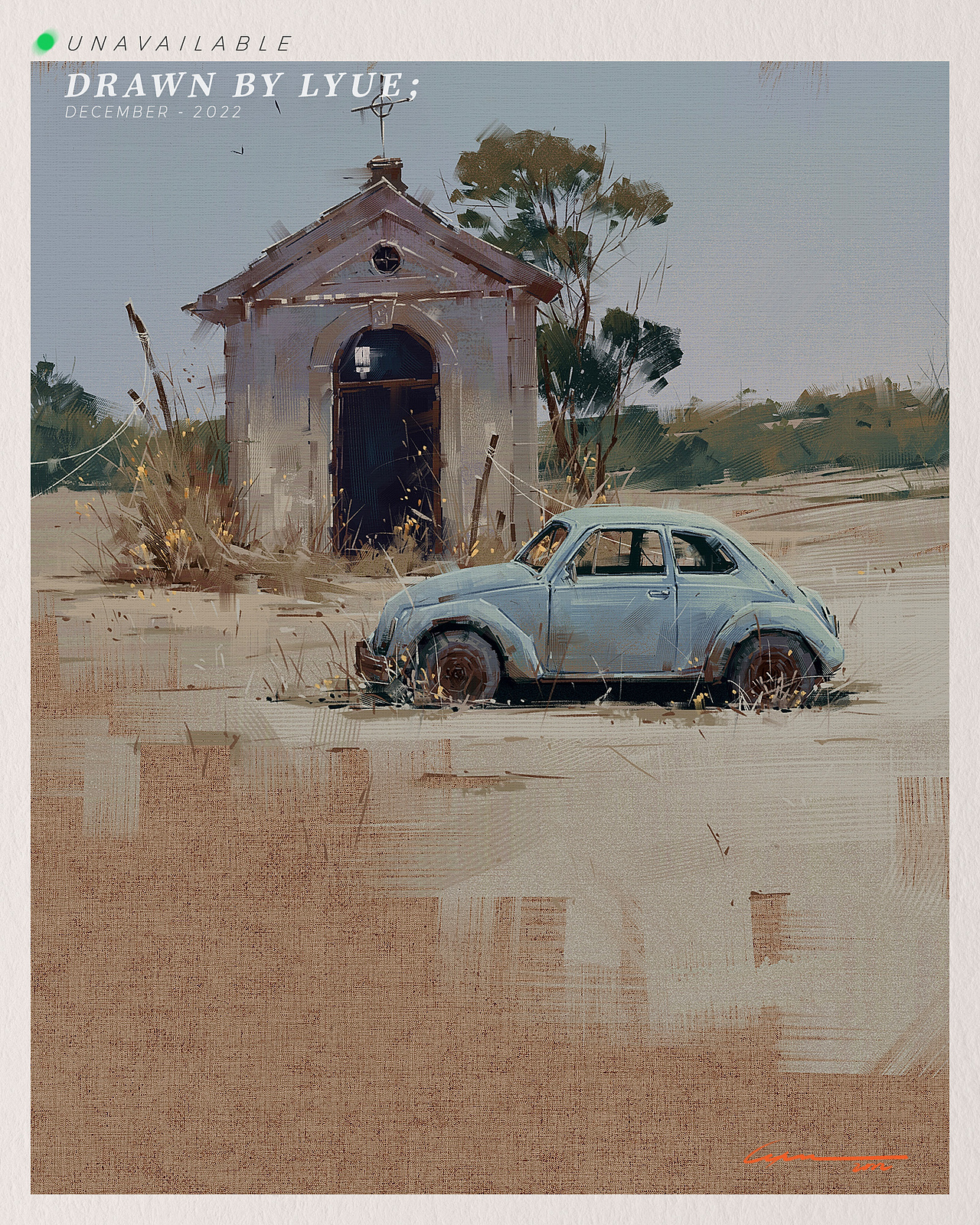 iPad风景插画合集(2022.12)