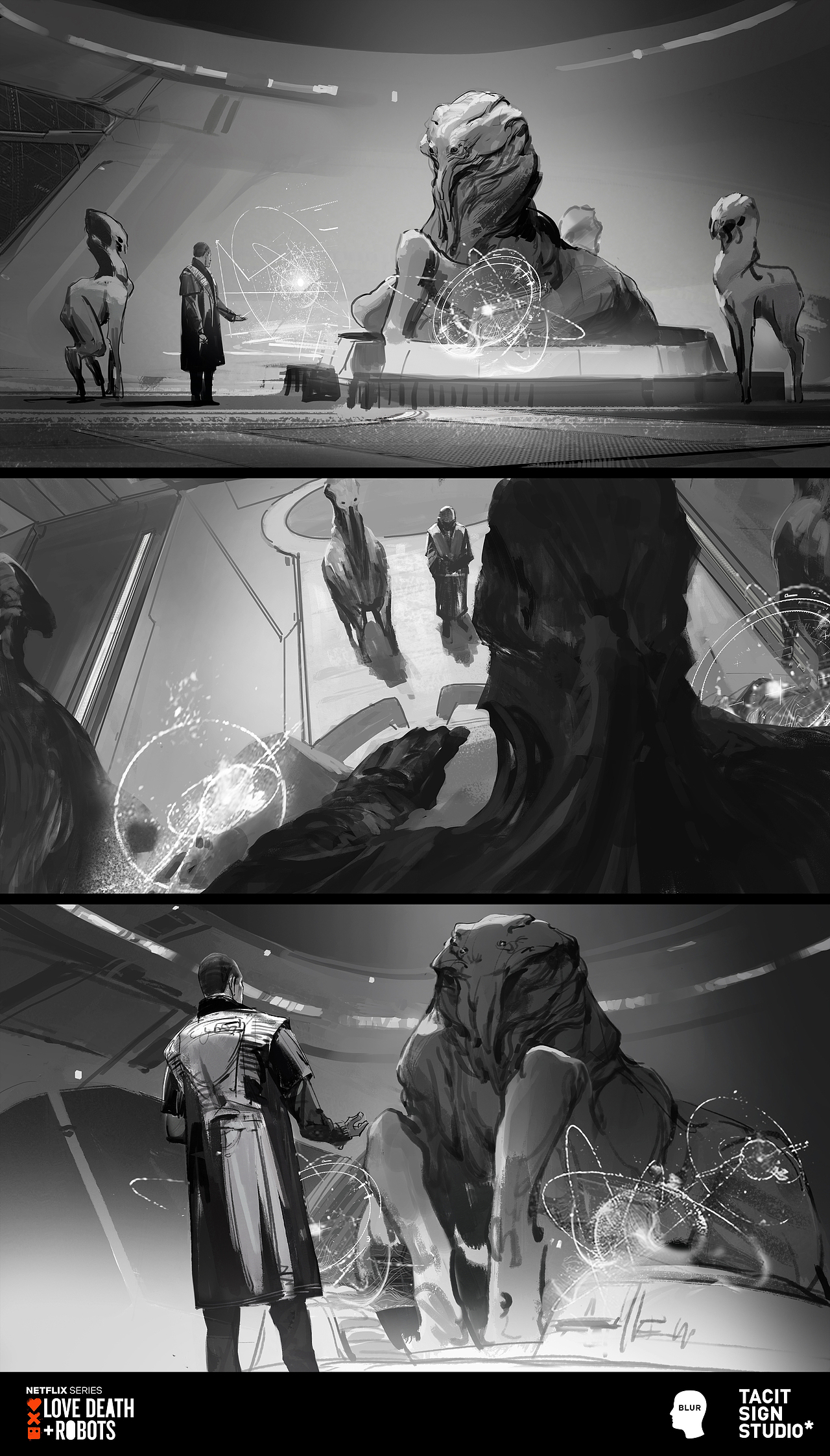 爱死机3《虫群》交通工具/角色/关键帧设计