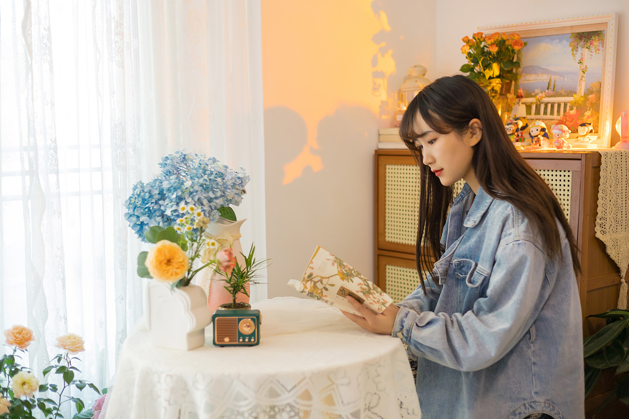 花店写真随拍（图ZMjk5NDY0Nzky） - 人像摄影 - 站酷设计师来公子原创素材 - 站酷ZCOOL