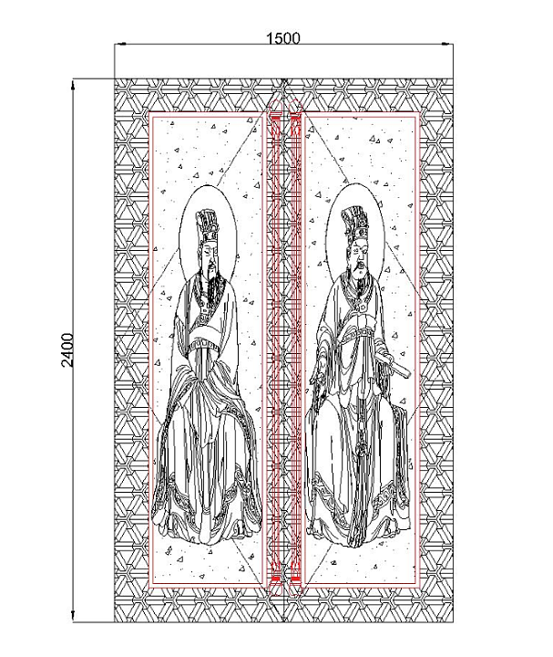 佛教舍利塔地宫建筑门设计（图ZMzA0MDEzMTM2） - 其他空间 - 站酷设计师lllhhhzzz原创素材 - 站酷ZCOOL