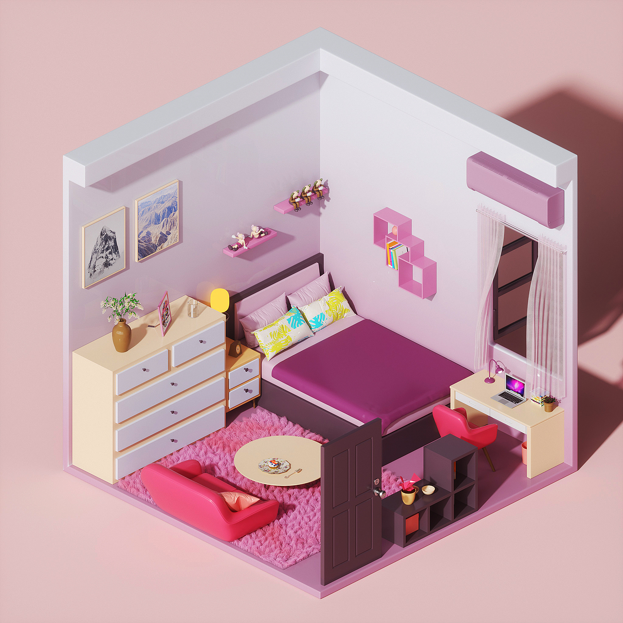 某童鞋的C4D课堂04期第一章【学生作业】整理（图ZMzA1MTg0MzQ4） - 其他三维 - 站酷设计师某童鞋原创素材 - 站酷ZCOOL