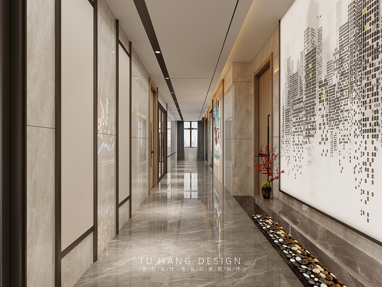 工装|建筑公司效果图案例分享（图ZMzUyMTI4MTY4） - 商业空间设计 - 站酷设计师仟仟设计原创素材 - 站酷ZCOOL