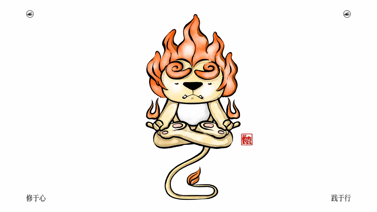 霹雳狮吼 ip设计（图ZMzUzODg1MDg4） - IP形象 - 站酷设计师小嘿次朗原创素材 - 站酷ZCOOL