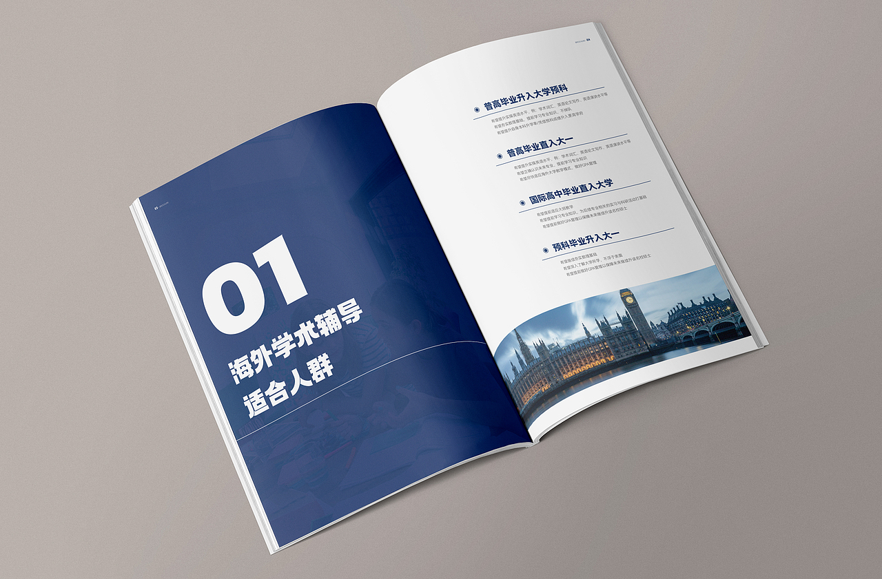 教育类宣传画册设计