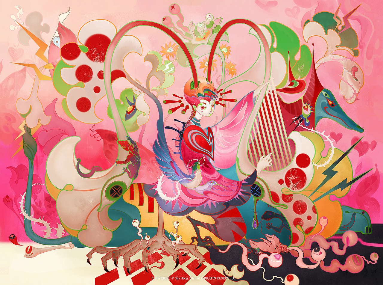 2022年年终总结（图ZMzI3MjgwMjYw） - 商业插画 - 站酷设计师SijaHong六厘原创素材 - 站酷ZCOOL