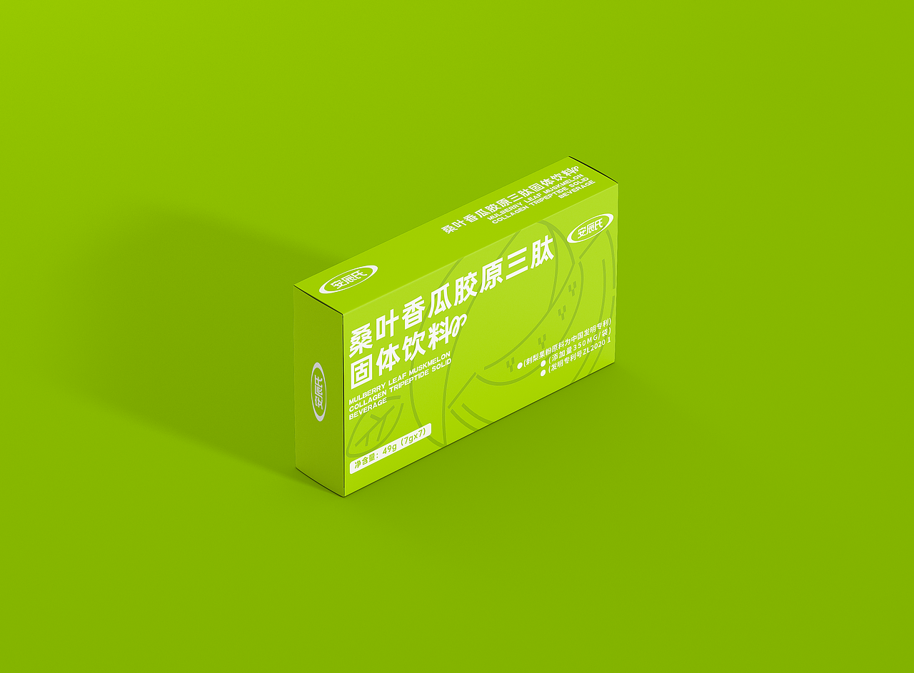 桑叶香瓜固体饮料｜饮料包装｜食品包装｜包装设计（图ZMzI5MDYwODA4） - 包装 - 站酷设计师伪朋克青年原创素材 - 站酷ZCOOL