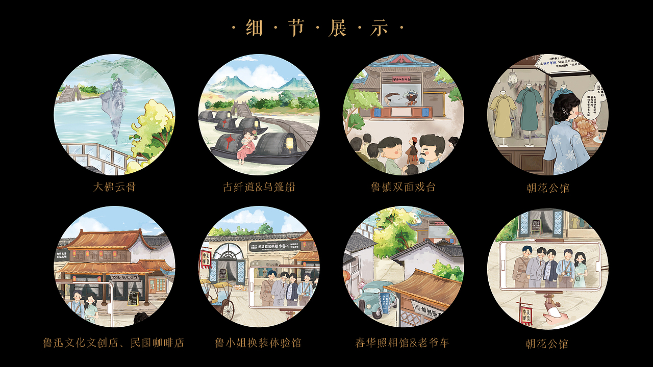 #柯岩鲁镇风景区#项目整理（图ZMzYxMjk1NDQ4） - 商业插画 - 站酷设计师洋哎哎呀原创素材 - 站酷ZCOOL