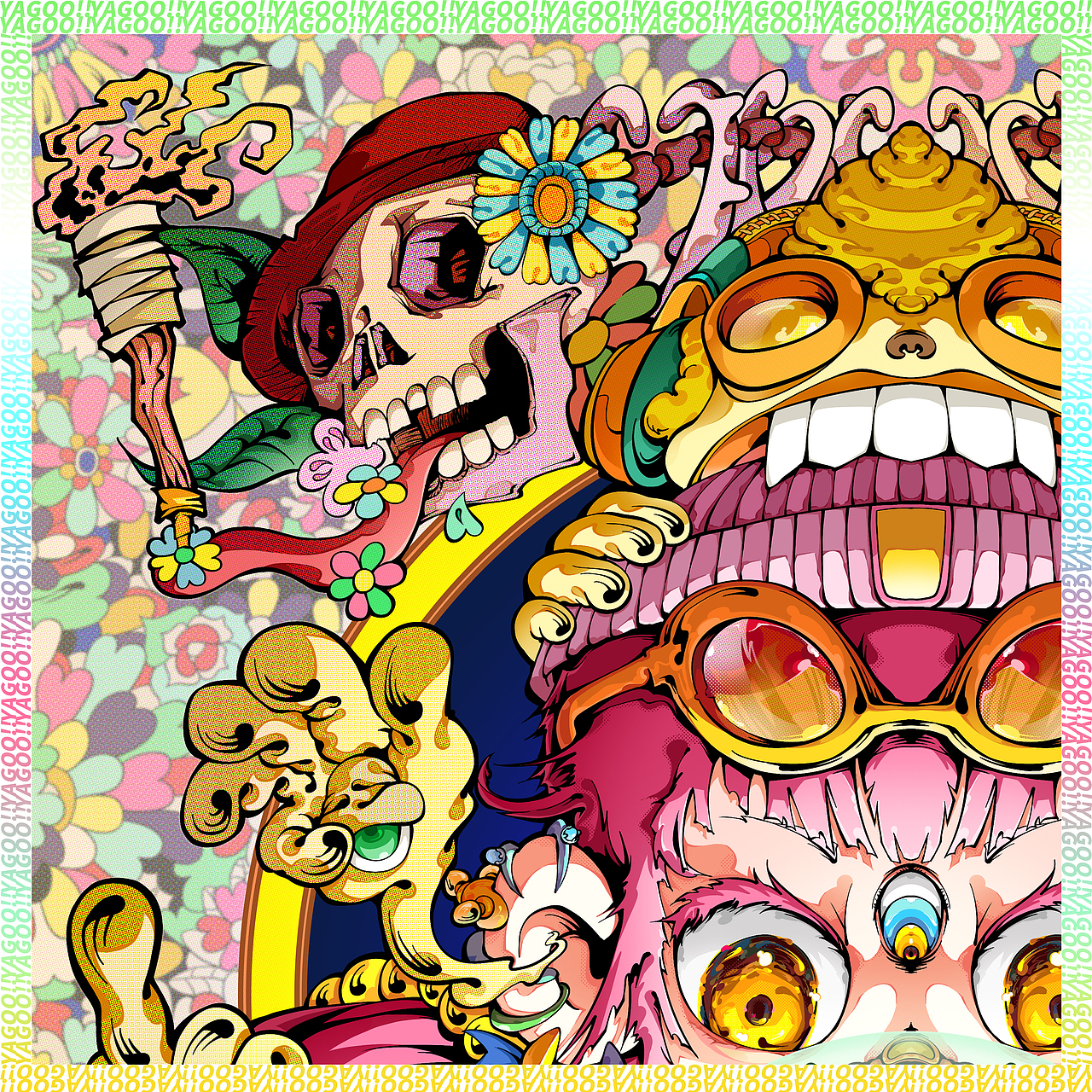 原创插画/YAGOO！！（图ZMzM4NjU4MDMy） - 新锐潮流插画 - 站酷设计师GPoPuna吉波普娜原创素材 - 站酷ZCOOL