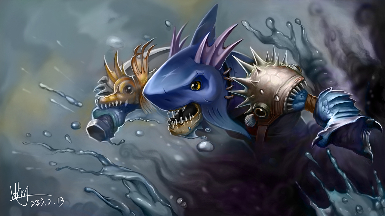 DOTA2原画（图ZMzMzMzEzNjc2） - 创作习作 - 站酷设计师89玲洋原创素材 - 站酷ZCOOL