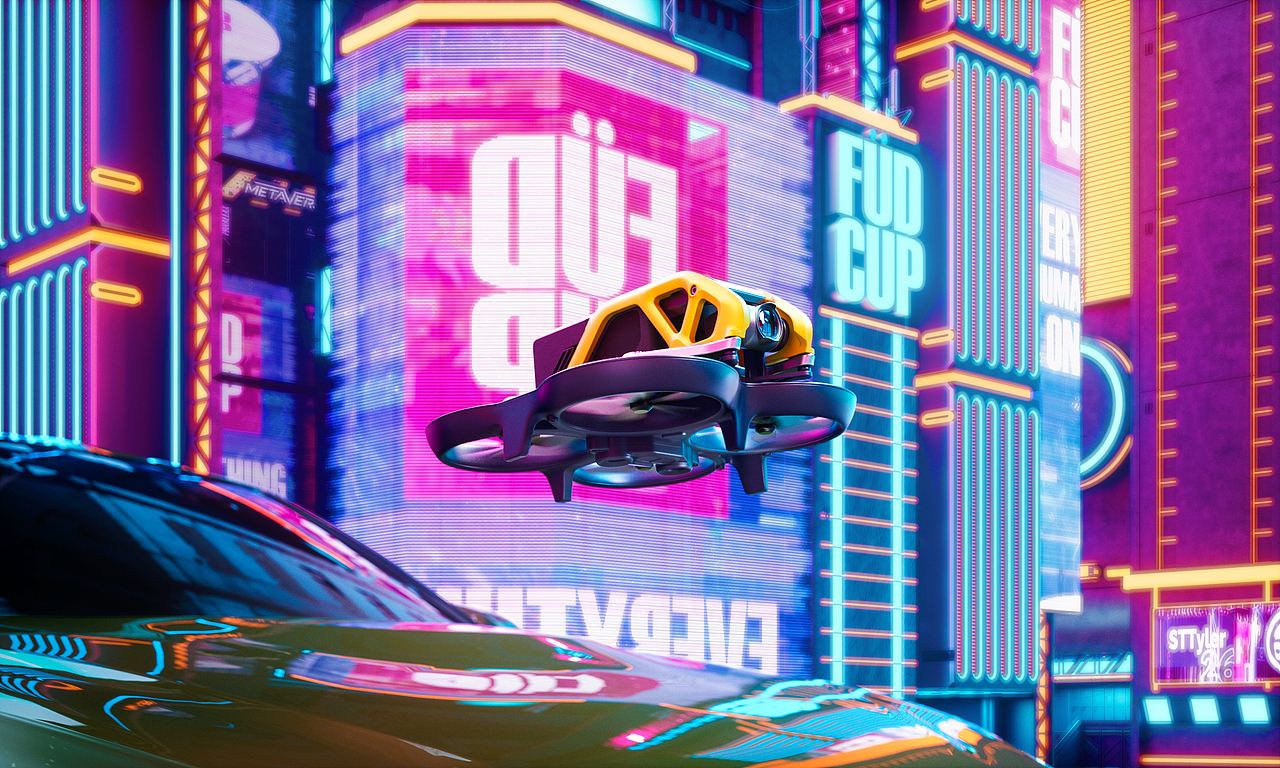 【2023产品渲染 无人机】（图ZMzMxOTUxMjEy） - 产品 - 站酷设计师唐三喵原创素材 - 站酷ZCOOL