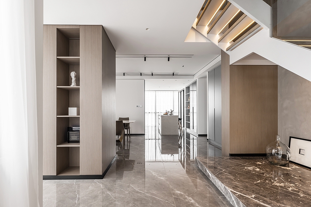 《光影之境》｜双客厅+三面落地窗（图ZMzEyOTI1NzAw） - 家装设计 - 站酷设计师简狄设计事务所原创素材 - 站酷ZCOOL