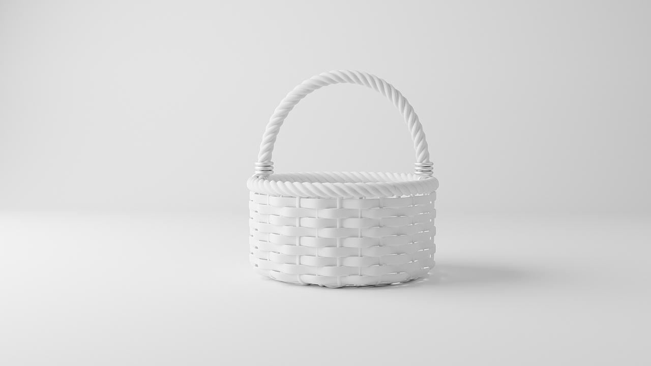 电商渲染大集合-04编织篮