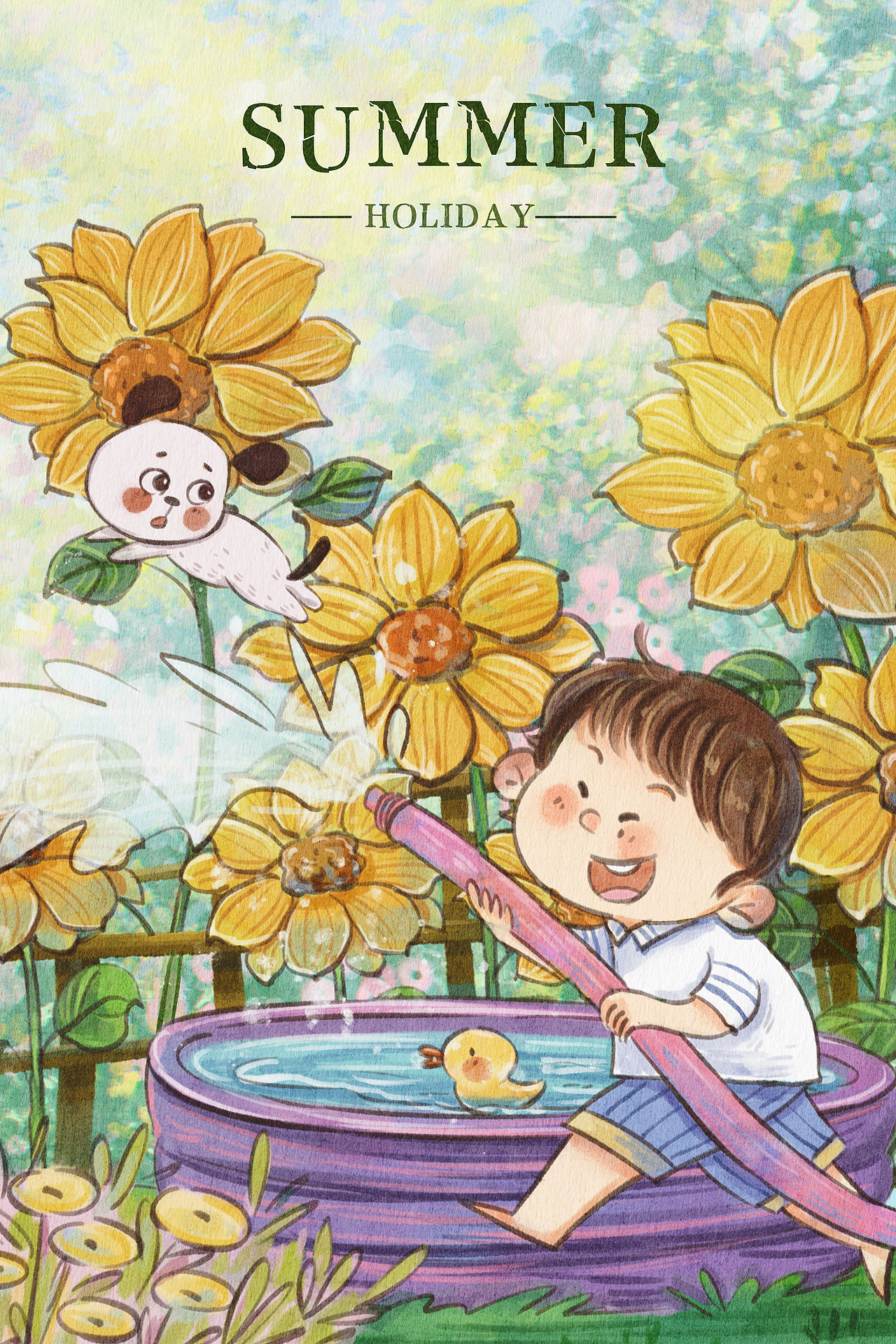 一组治愈系作品集合