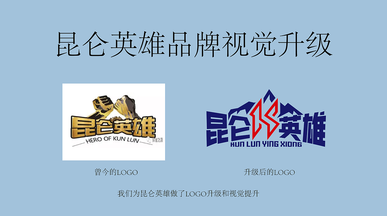 昆仑英雄品牌LOGO升级（图ZMzU1NjE0NTc2） - Logo - 站酷设计师奇道品牌设计原创素材 - 站酷ZCOOL