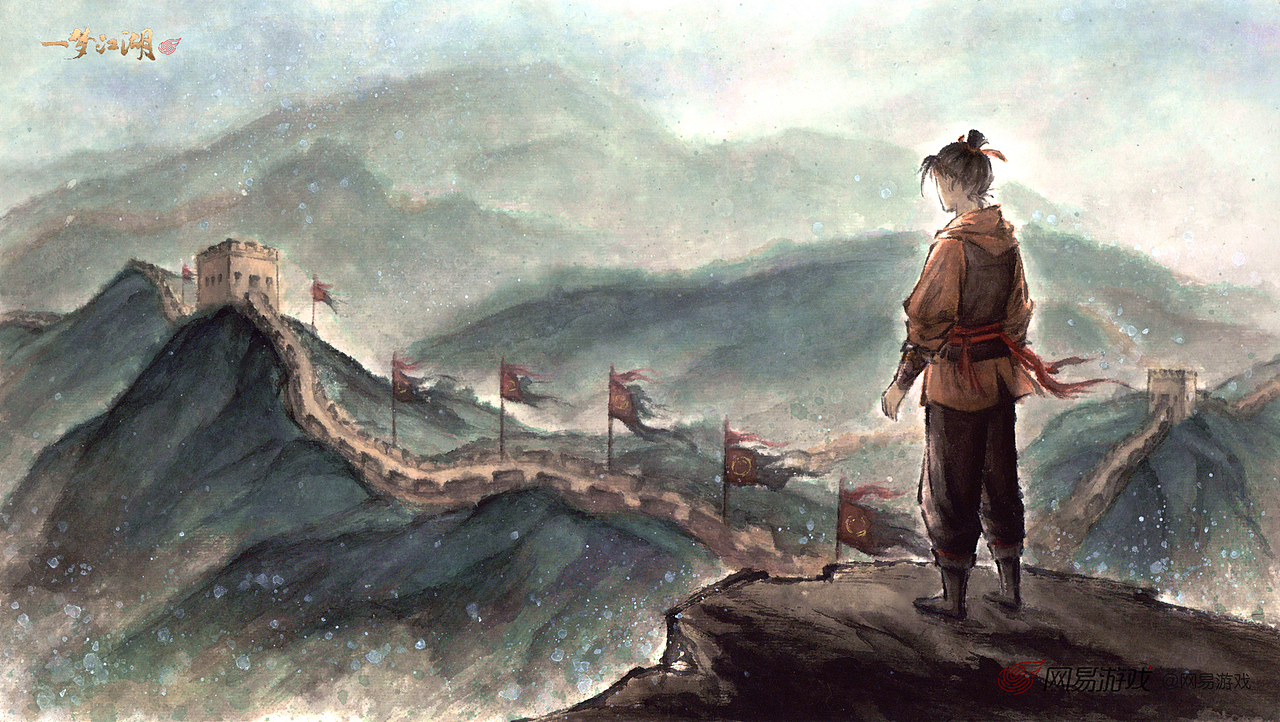 新国画 |一梦江湖| 游戏手绘国风古风战争水墨动画原画（图ZMzExODkwMzA4） - 游戏原画 - 站酷设计师何塞特Herset原创素材 - 站酷ZCOOL