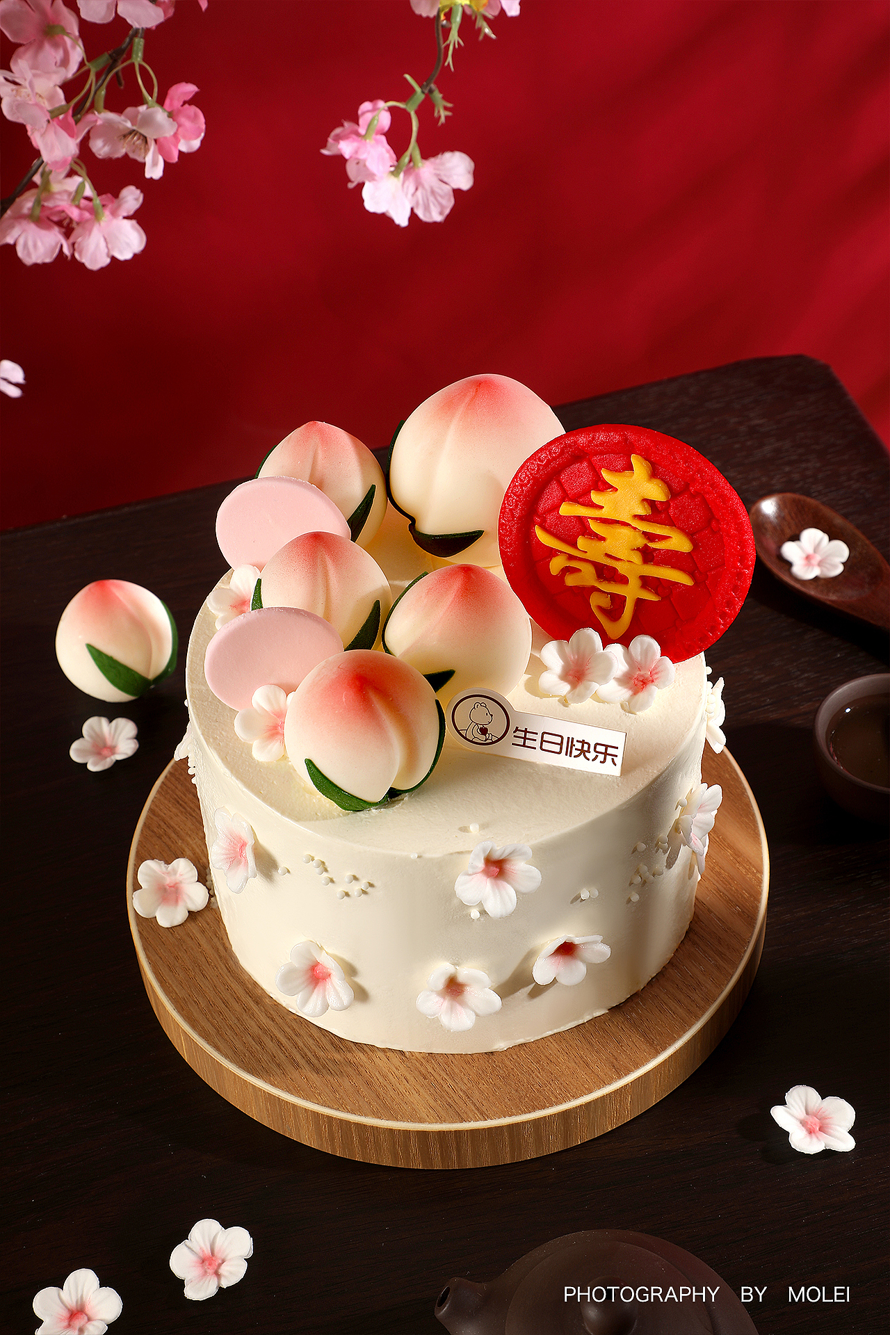 【cakeboss】寿桃|生日蛋糕|传统中式（图ZMzA5Mjc4MDQ4） - 美食摄影 - 站酷设计师悠然雅致摄影原创素材 - 站酷ZCOOL