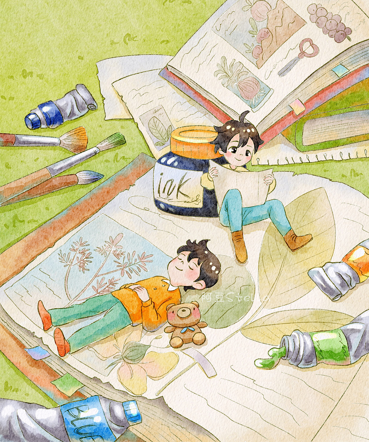 2023年的一些习作（图ZMzYxMjMwMjIw） - 创作习作 - 站酷设计师南秋Lia原创素材 - 站酷ZCOOL