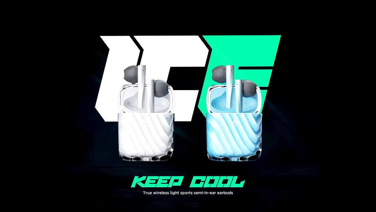 HAKII ICE轻运动半入耳蓝牙耳机