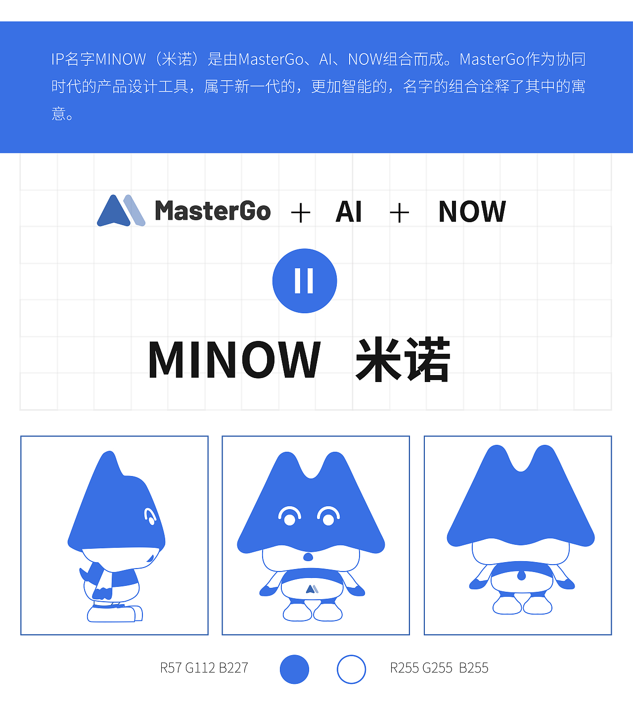 MasterGo IP形象设计-MINOW 米诺（图ZMzA1NTYxMDUy） - IP形象 - 站酷设计师一多半原创素材 - 站酷ZCOOL