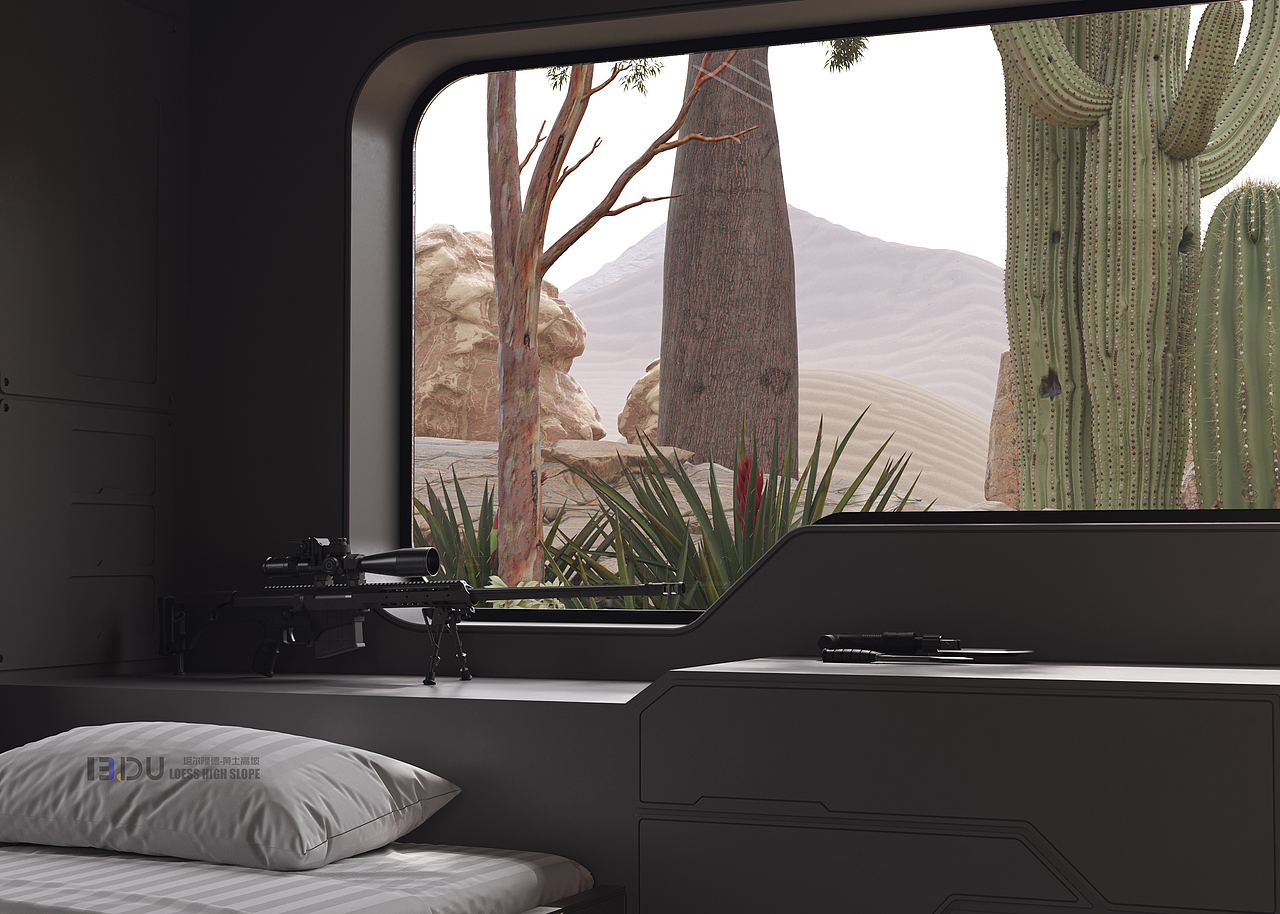 塔尔隆德-黄土高坡 标间篇 和隧道篇（图ZMzA2NjQ1NTEy） - 家装设计 - 站酷设计师霸都THES原创素材 - 站酷ZCOOL