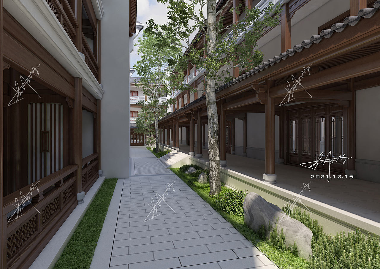 3D 建筑模型（图ZMzM5MTAzNTU2） - 建筑/空间 - 站酷设计师渴求的世界原创素材 - 站酷ZCOOL