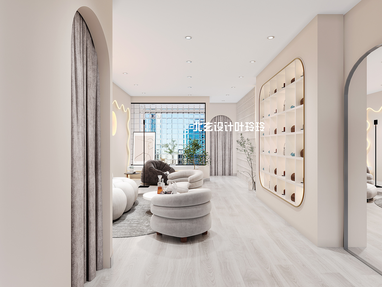 服装店设计丨人烟寒橘柚，秋色老梧桐