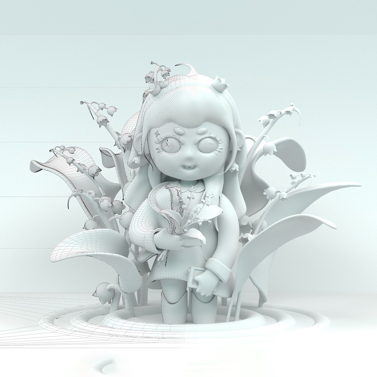 鈴蘭（圖ZMzI0Njc2NjAw） - 人物/生物 - 站酷設(shè)計(jì)師這里是夜思靜原創(chuàng)素材 - 站酷ZCOOL