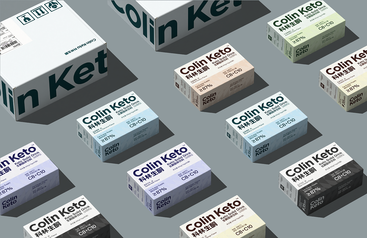 科林生酮×SansStudio|生酮产品系列包装设计