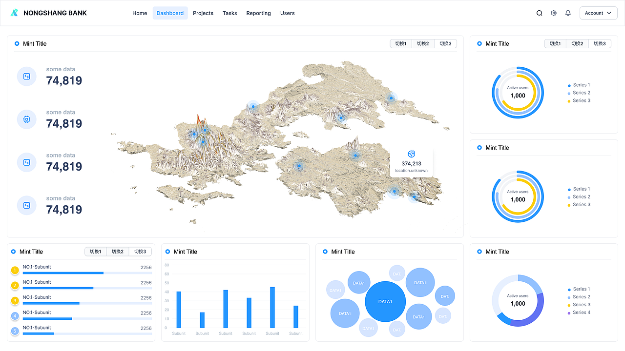 数据可视化看板设计系统解决方案
